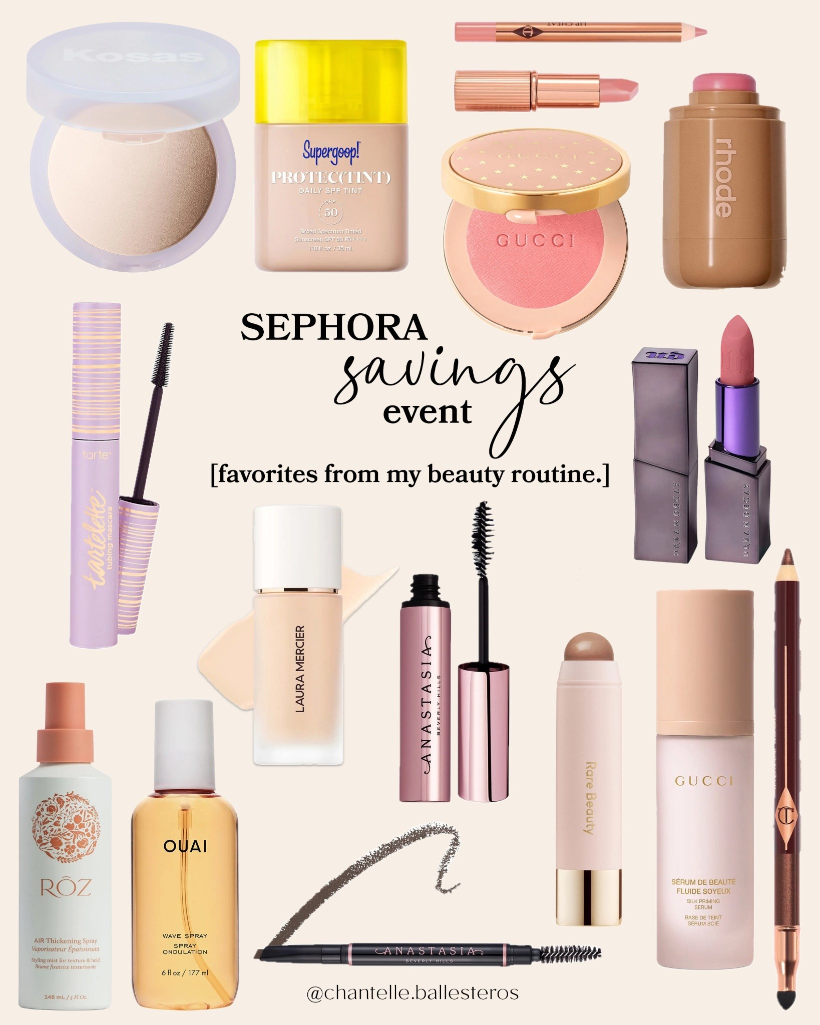It’s time to get ready for the Sephora savings event! Here are all my favorite products from my beauty routine 💋 

#LTKSaleAlert #LTKBeauty