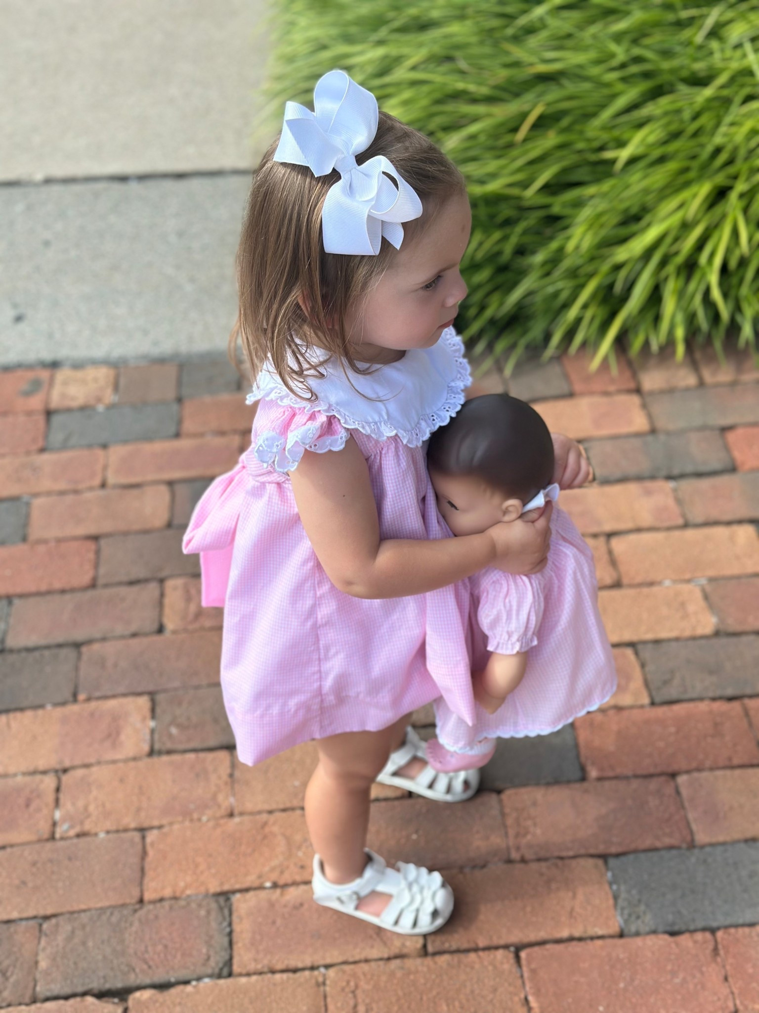 Matching with her bitty baby 

#LTKBaby #LTKKids #LTKFindsUnder100