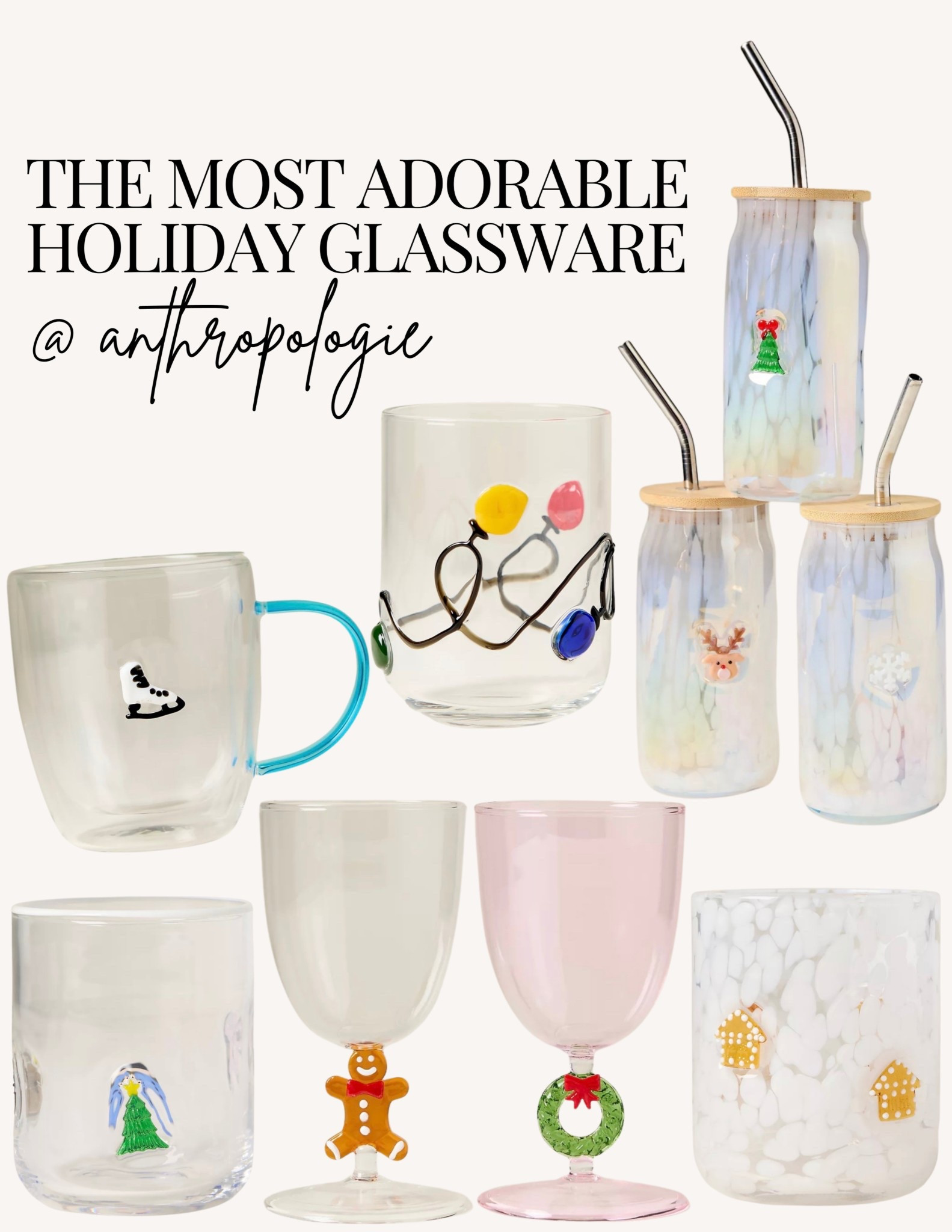 Some cute gifts aka holiday glassware!✨

#LTKHoliday #LTKGiftGuide