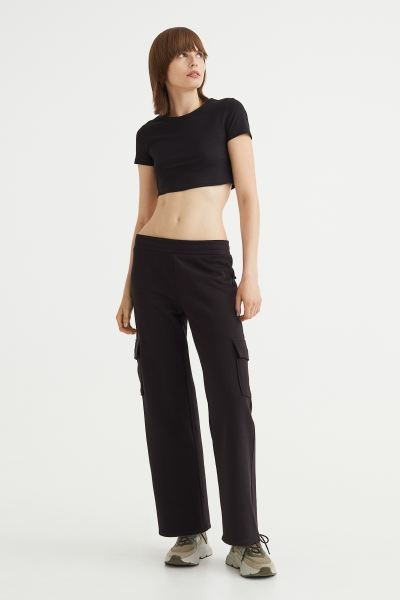 Top corto in cotone | H&M (FR, IT, ES, PT, BE)