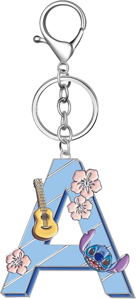 Cute Initial Keychain for Women Bag Charms Purse Charm For Handbags Metal Letter Key chain | Amazon (US)