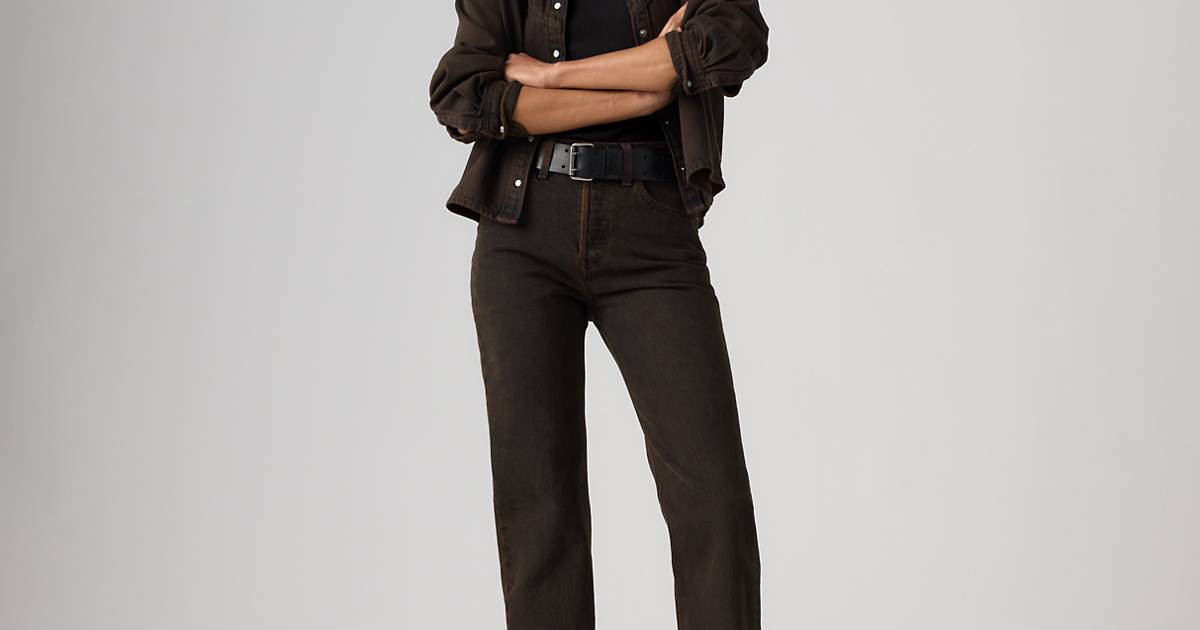 Levi's 501 Original Jeans - Women's - 26X32 - Brown | Levi's UK