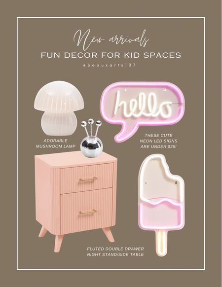 Check out these cute decor items for your kid spaces! 

#LTKStyleTip #LTKHome #LTKSaleAlert