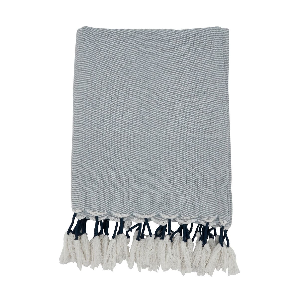 50"x60" Boho Chic Tassel Throw Blanket - Saro Lifestyle | Target