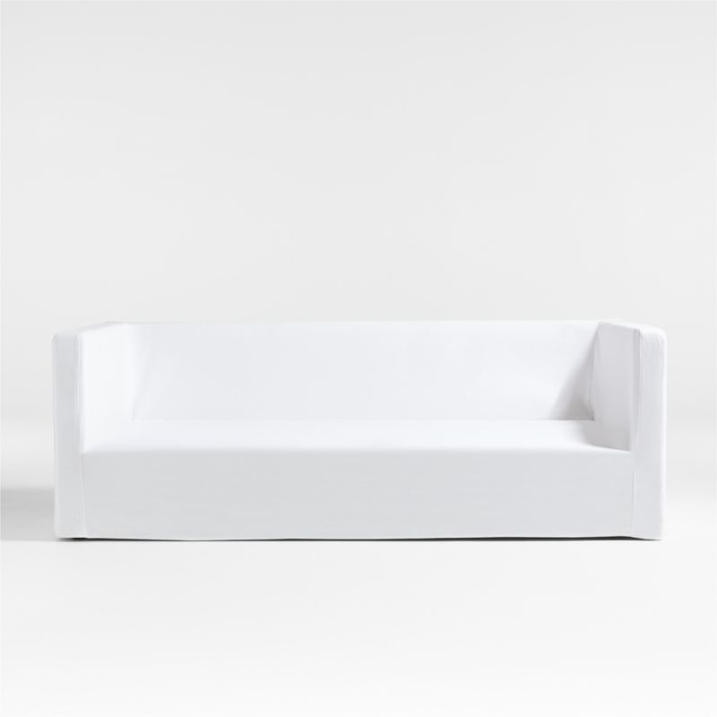 Ever Slipcovered White Daybed | Crate & Kids | Crate & Barrel
