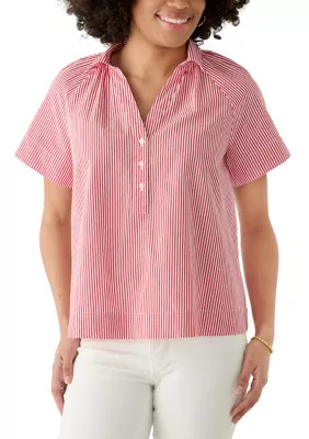 Women's Short Sleeve Popover Top | Belk