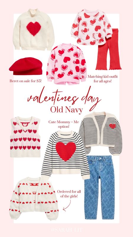 Valentine’s day finds from Old Navy! Ordered some for the girls on sale! 
