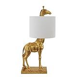 Creative Co-Op DA7565 Giraffe Table Lamp, Gold | Amazon (US)