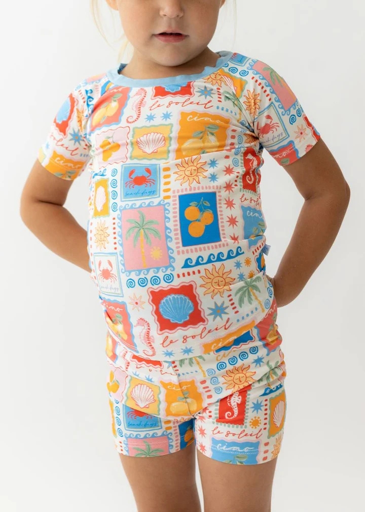 Amalfi Short Sleeve Set | Tiny Jams