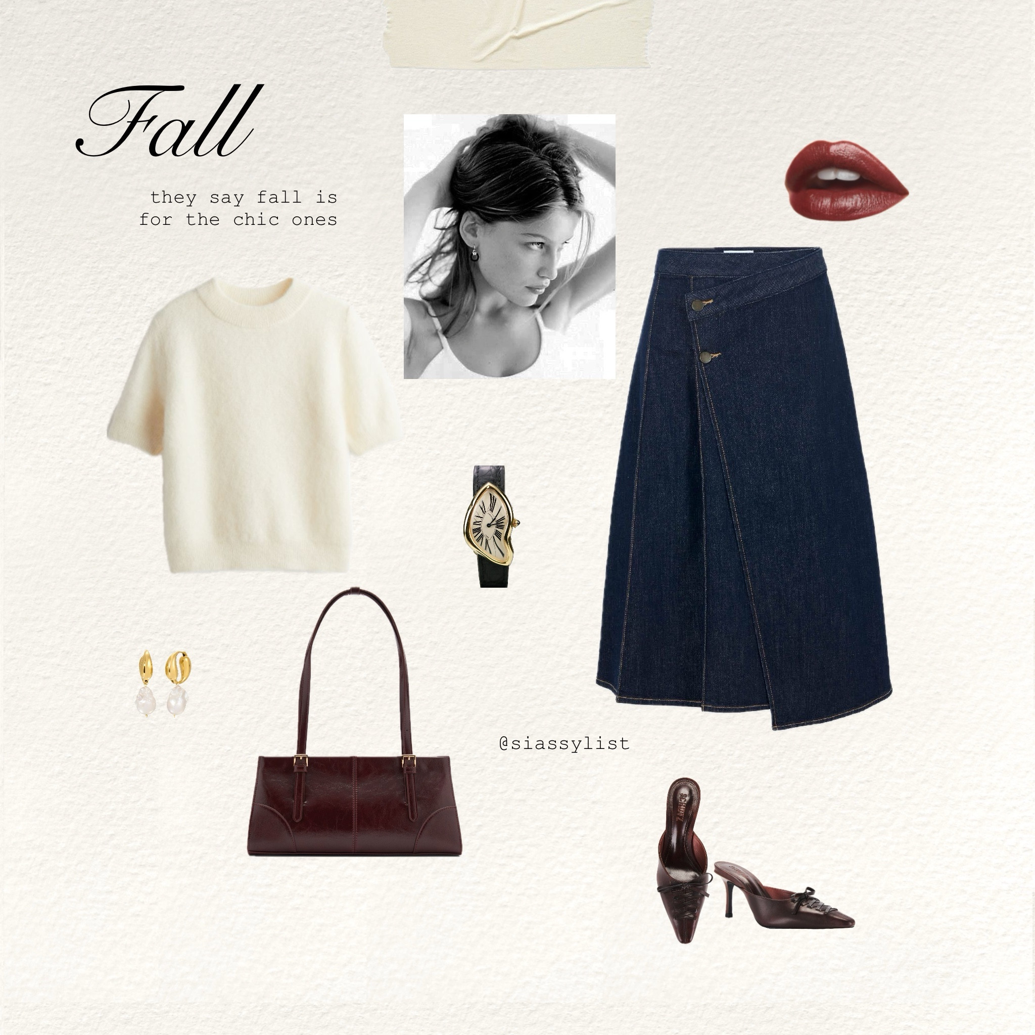 Chic and elegant fall outfit inspo - burgundy, white and denim, autumn outfits

#LTKU #LTKCyberWeek #LTKStyleTip