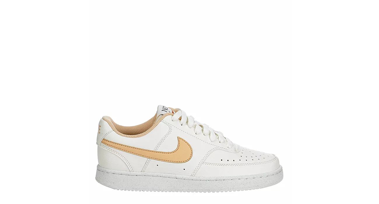 Nike Womens Court Vision Low Next Nature Sneaker - Off White | Rack Room Shoes