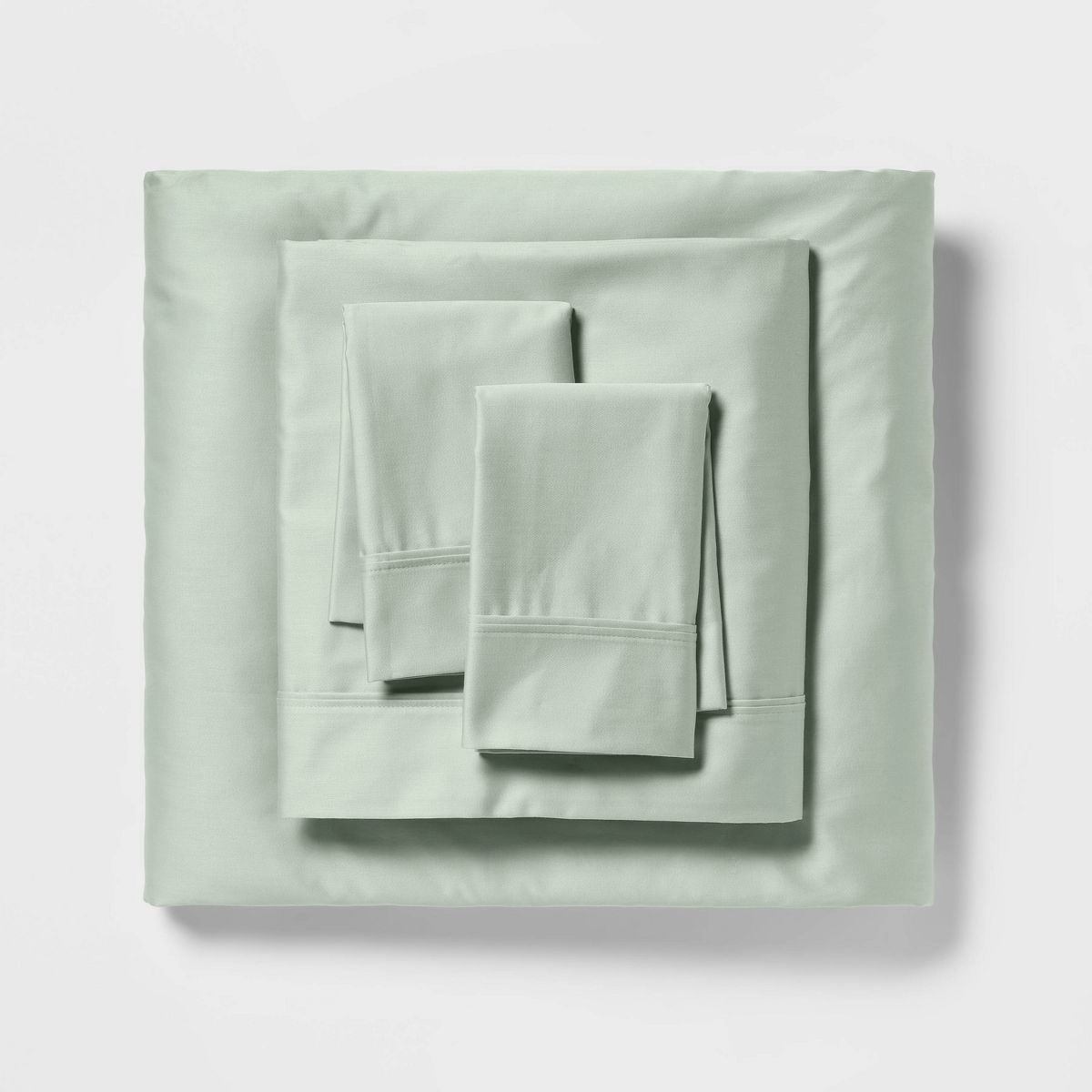 400 Thread Count Solid Performance Sheet Set - Threshold™ | Target