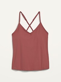 PowerSoft Strappy Shelf-Bra Tank Top for Women | Old Navy (US)