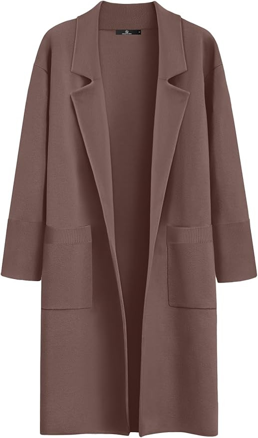 LILLUSORY Women's Long Dressy Cardigan Sweaters Fall Oversized Cozy Jacket Outfits 2025 Date Nigh... | Amazon (US)