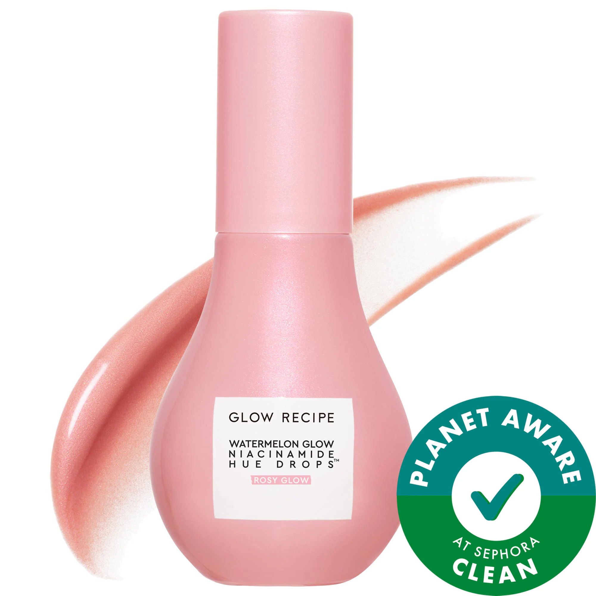 Glow Recipe Watermelon Glow Niacinamide Hue Drops Serum Rosy Glow 1.35 oz / 40 mL | Sephora (US)
