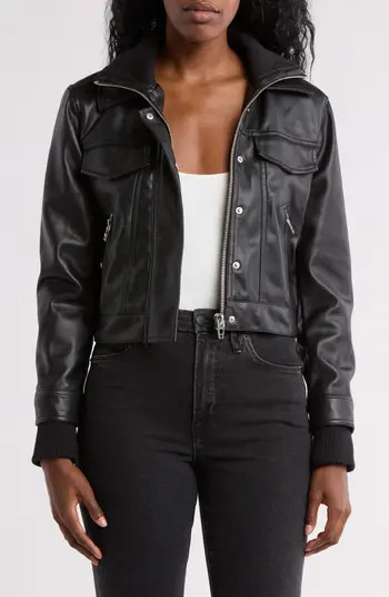 Girl Dinner Faux Leather Jacket | Nordstrom Rack