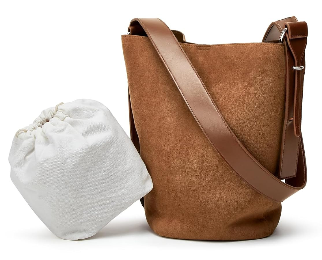 Hobo Bags for Women - Vegan Leather & Suede Designer Handbags - Hobo, Bucket & Tote Styles | Amazon (US)