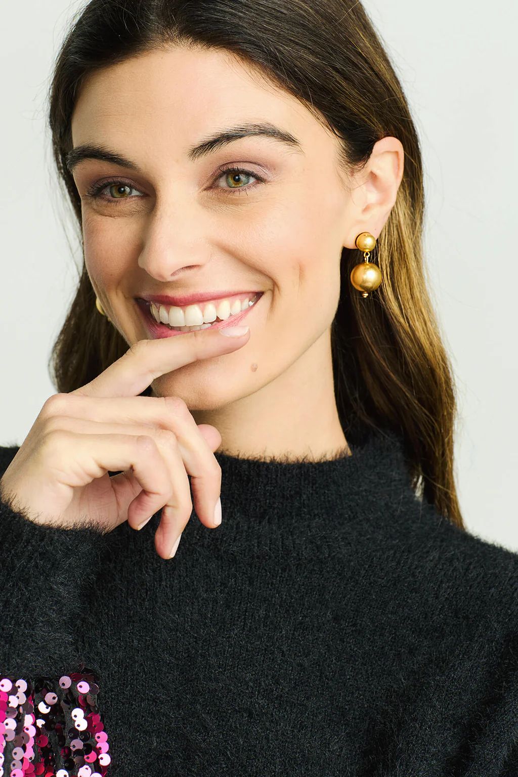 Susan Shaw Ball Earrings | Social Threads