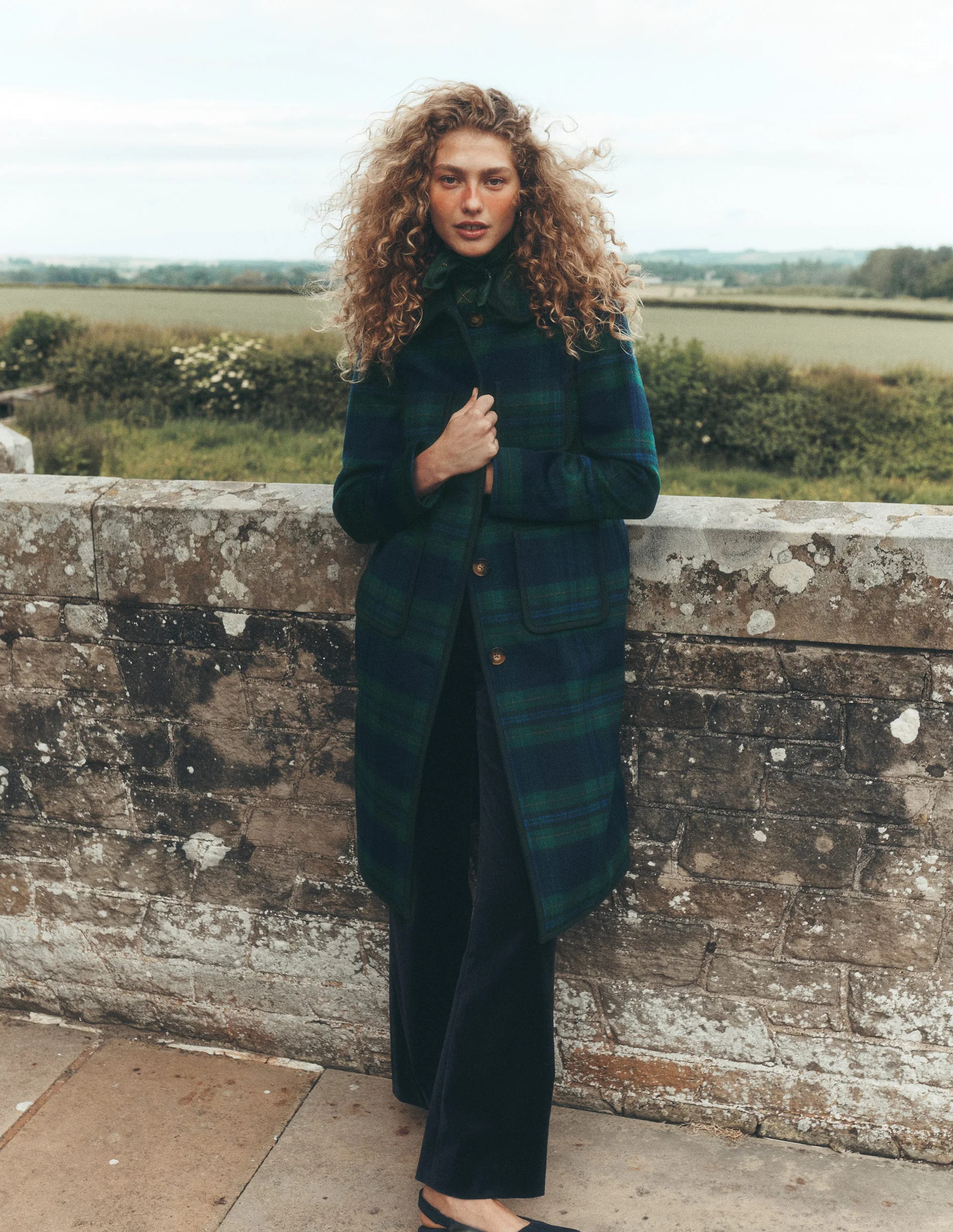 Patch Pocket Wool Blend Coat
                    
                      
                        ... | Boden (US)