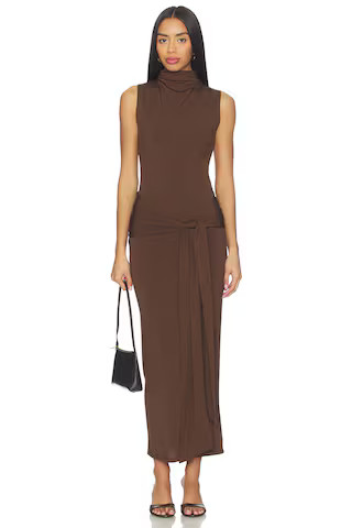 NIA Victoria Dress in Espresso from Revolve.com | Revolve Clothing (Global)
