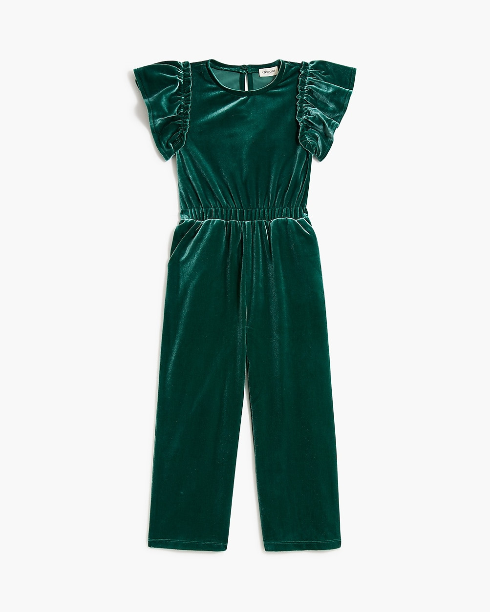 Girls' velvet jumpsuit | J.Crew Factory