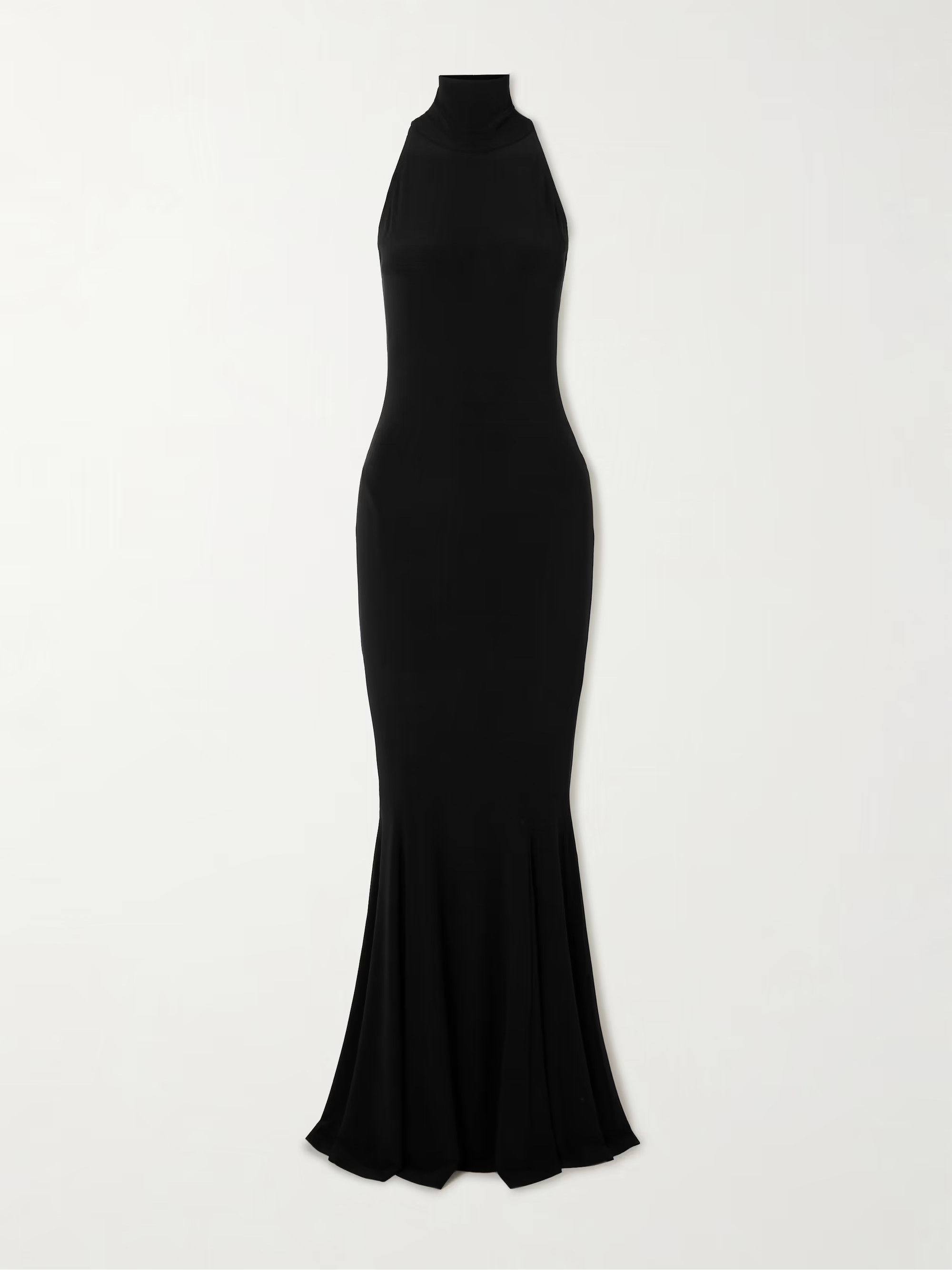 Stretch-jersey halterneck gown | NET-A-PORTER (US)