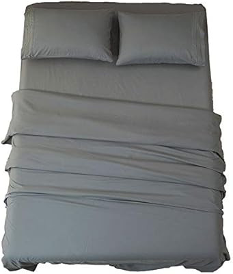 Sonoro Kate Bed Sheet Set Super Soft Microfiber 1800 Thread Count Luxury Egyptian Sheets 16-Inch ... | Amazon (US)