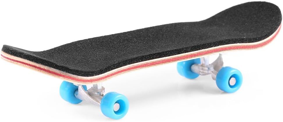 Mini Finger Skateboard – Wooden Finger Board Ultimate Sport Training Props in Light Brown with ... | Amazon (US)