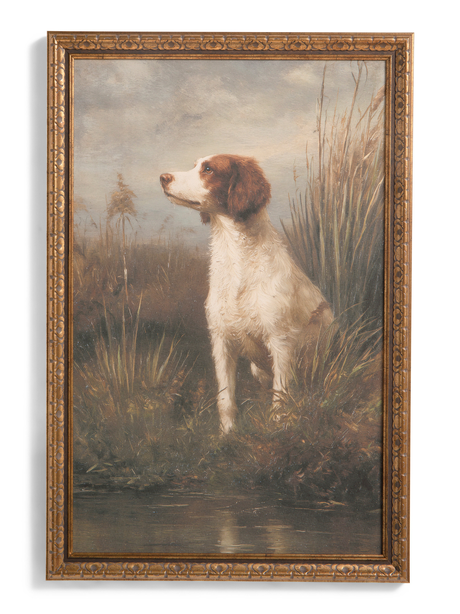 16x24 Hunting Dog In Landscape Vertical Wall Art | TJ Maxx