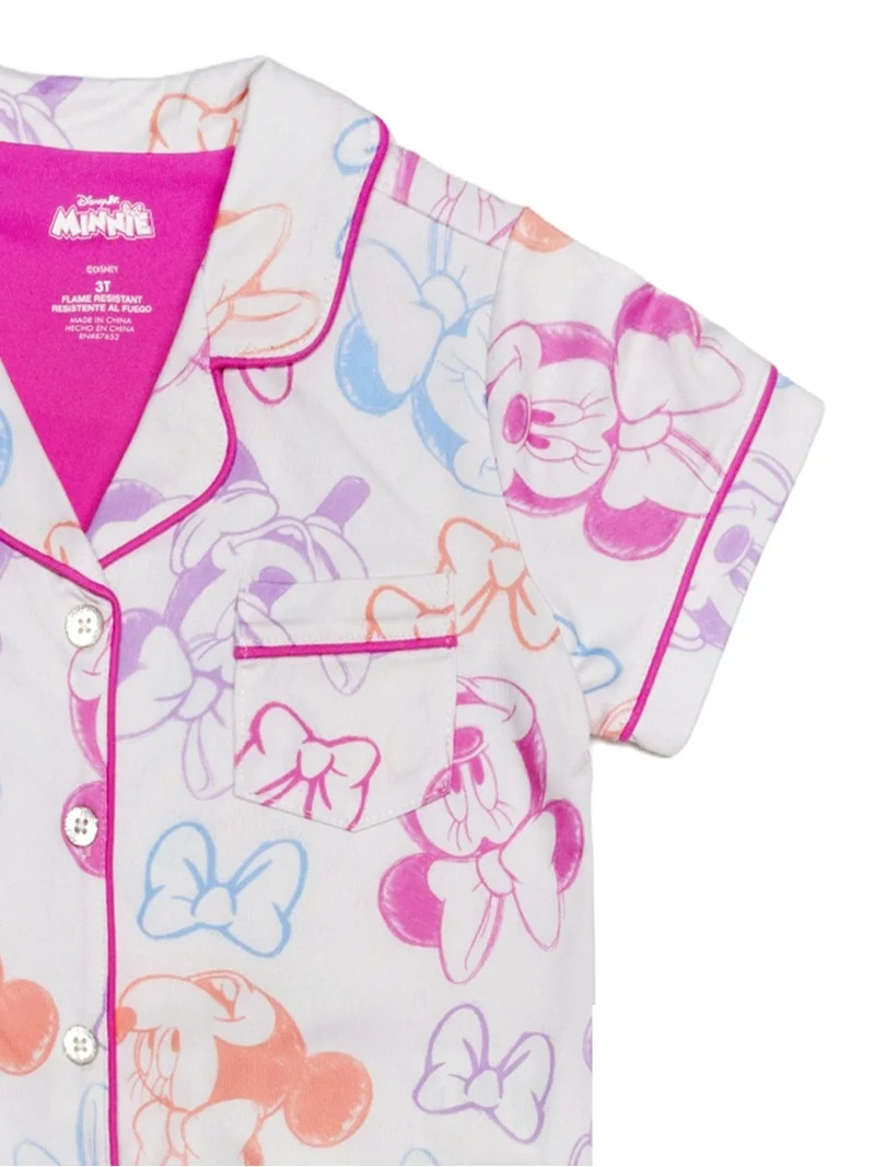 Character Toddler Girl Super Soft Pajama Coat Set, 2-Piece, Sizes 2T-5T | Walmart (US)