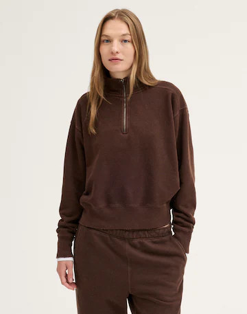 McCarren Quarter-Zip Sweatshirt | Madewell