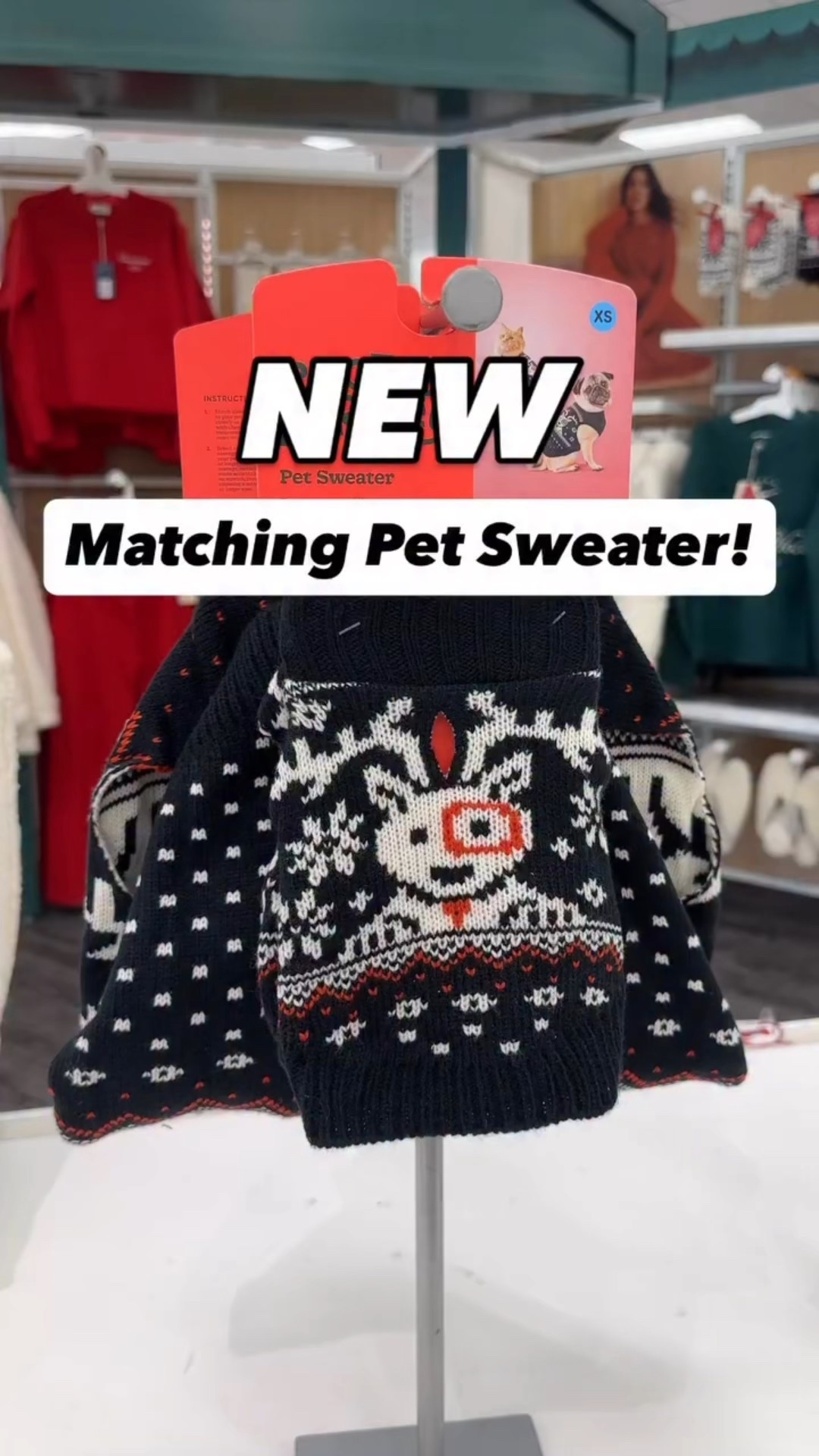 @target is really determined to take ALL our money…and now with this adorable pet sweater by @bootsandbarkley.co than is a perfect match to the women’s holiday sweater!  This was an immediate add to cart item for me as my furry little boy and I will just have to match this holiday season! 🐾 

Sizes XS - XXL are available!  Check them out on your next Target run!  🛒

* Sweater - $14-$16.99


#target #targetstyle #christmas #fashion #pet #lifestyle #reelitfeelit #music #trend  #puppy #dog #instadaily #cute #instafashion #instamood #igers #viral #new #viralvideos #reels #reelsinstagram #trending #trendingreels #explore #exploremore #explorepage #foryou #foryoupage #fyp #cat 






#LTKPets #LTKHoliday #LTKSeasonal