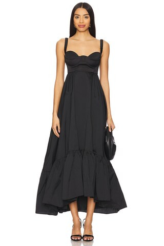 Black Swan Maxi Dress in Black | Revolve Clothing (Global)