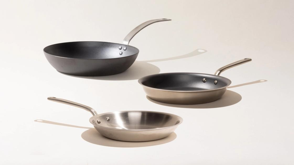 Multi-Material Frying Pan Set | Made In Cookware