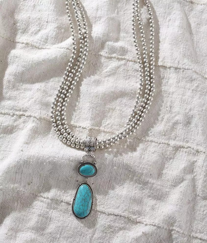 Turquoise Statement Necklace | Buckle