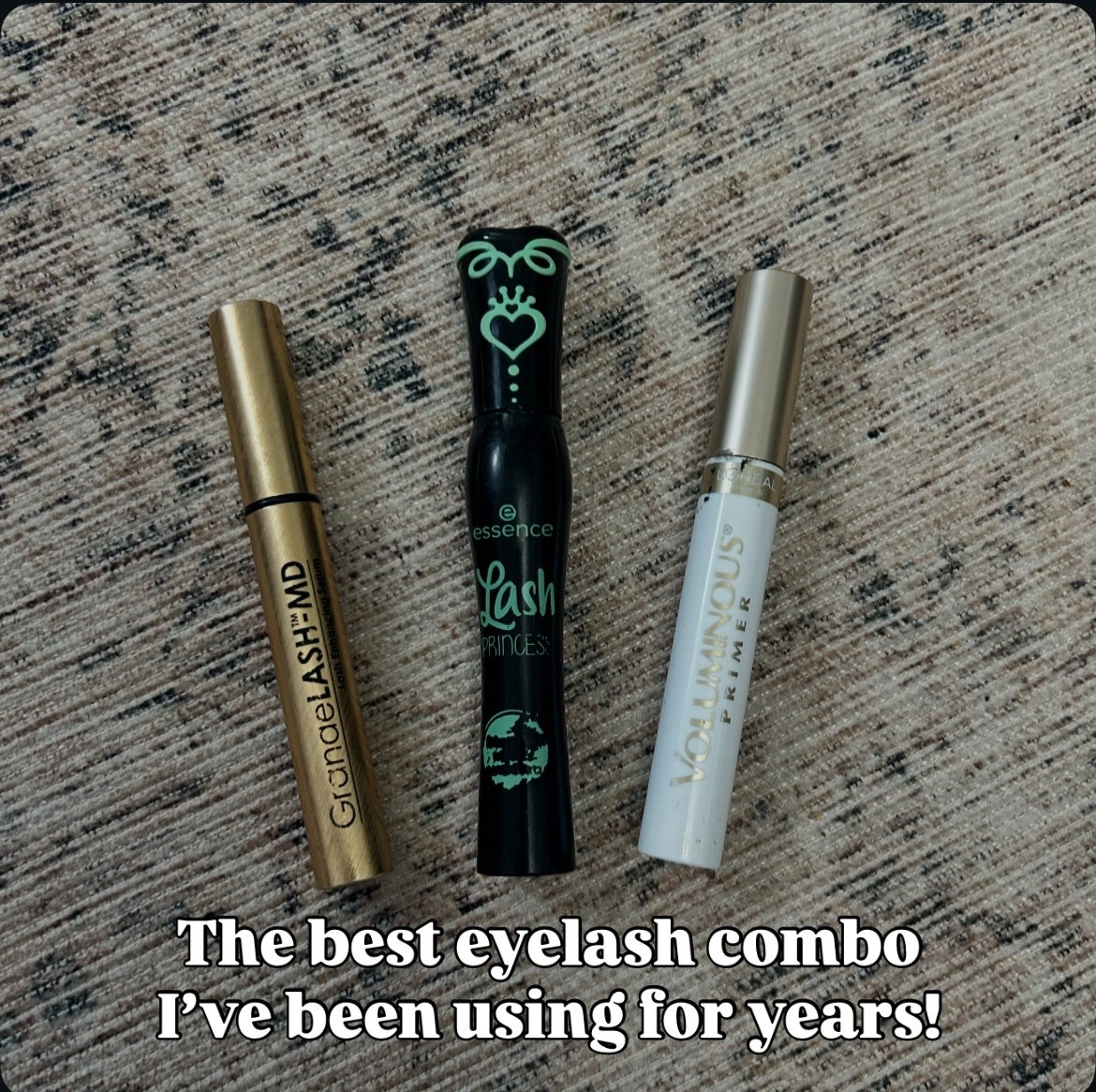 Beauty favorites we are bringing into 2026! The best eyelash combo to make your lashes thick and long! 

#LTKFindsUnder50 #LTKBeauty #LTKFindsUnder100