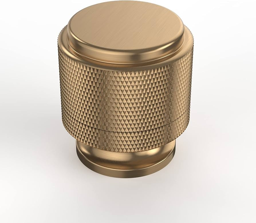 Asidrama 10 Pack Champagne Bronze Kitchen Cabinet Knobs Knurled Dresser Knobs Drawer Knobs Cabine... | Amazon (US)