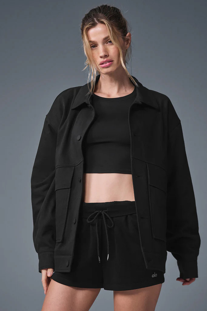Unisex One Up Jacket - Black | Alo Yoga (US)