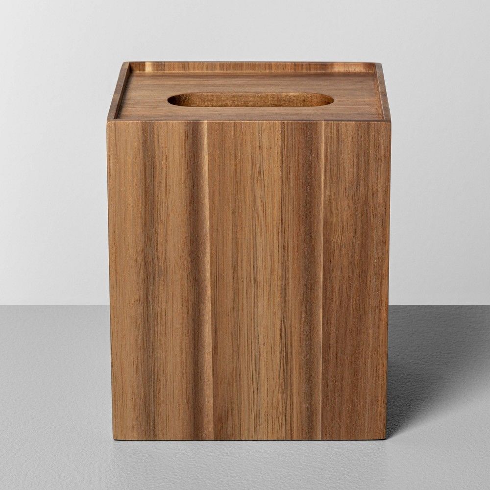 Wooden Tissue Box Holder - Hearth & Hand with Magnolia | Target