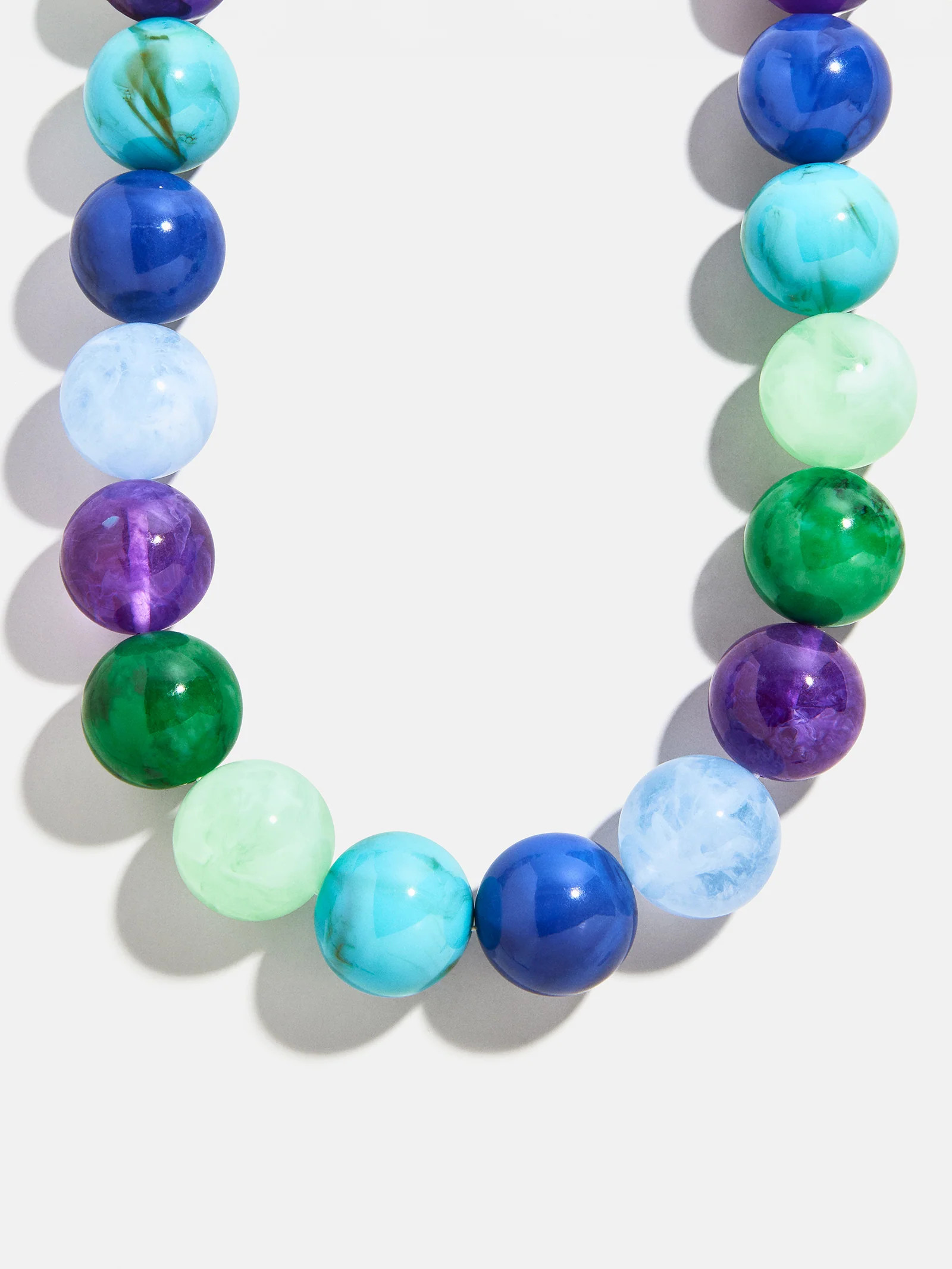 Jane Beaded Necklace - Blue Multi | BaubleBar