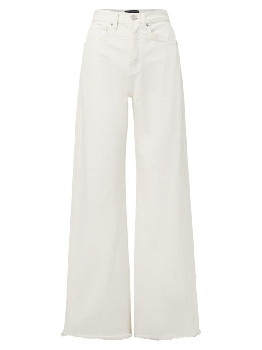 Taylor High-Rise Wide-Leg Jeans | Saks Fifth Avenue