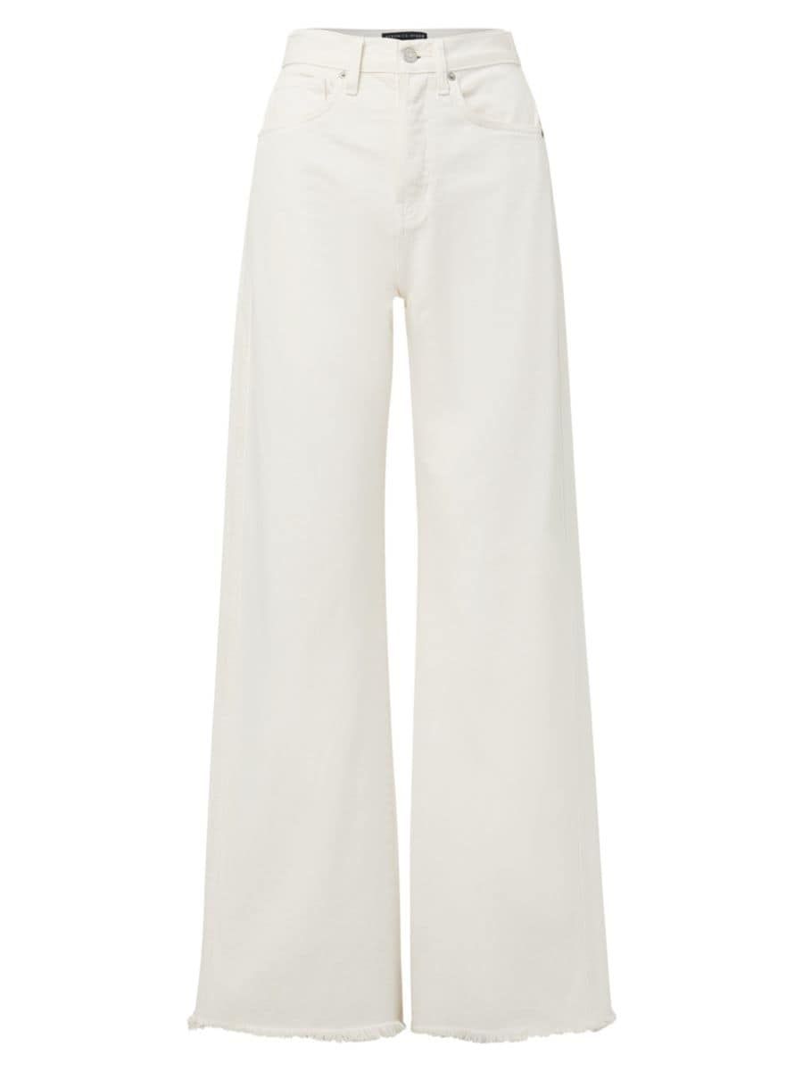JeansHigh WaistedVeronica BeardTaylor High-Rise Wide-Leg Jeans$268
            
          Spend M... | Saks Fifth Avenue