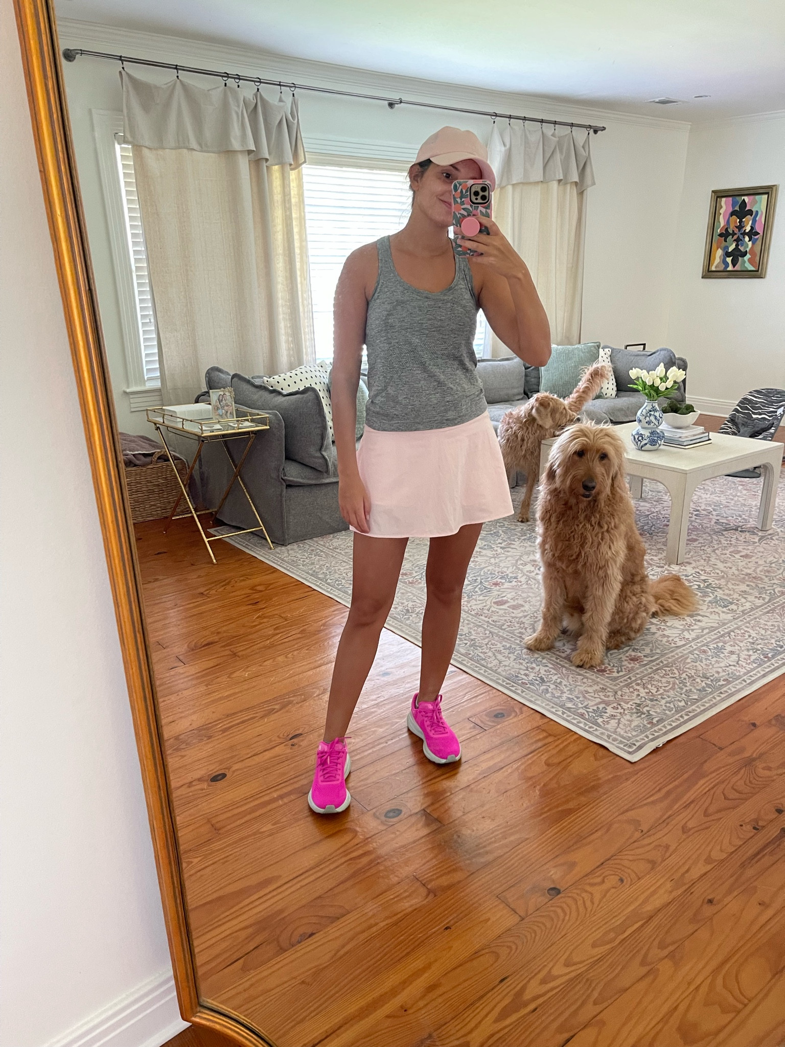 lululemon swiftly tech
lululemon lightweight skirt 
🩷🤍

#LTKBump #LTKStyleTip #LTKActive