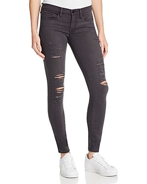 Frame Le Skinny Satine Rip Jeans in St. Quintin Shred | Bloomingdale's (US)