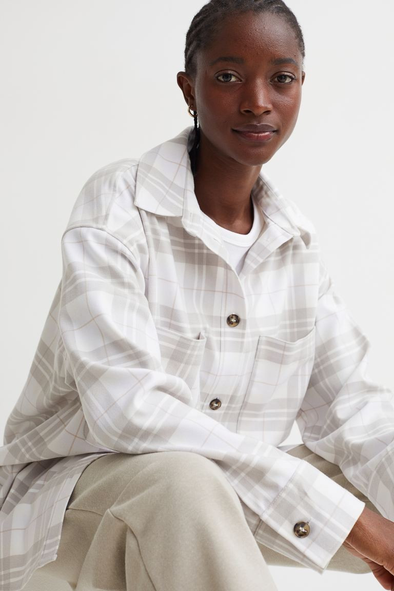 Twill Shirt Jacket | H&M (US + CA)