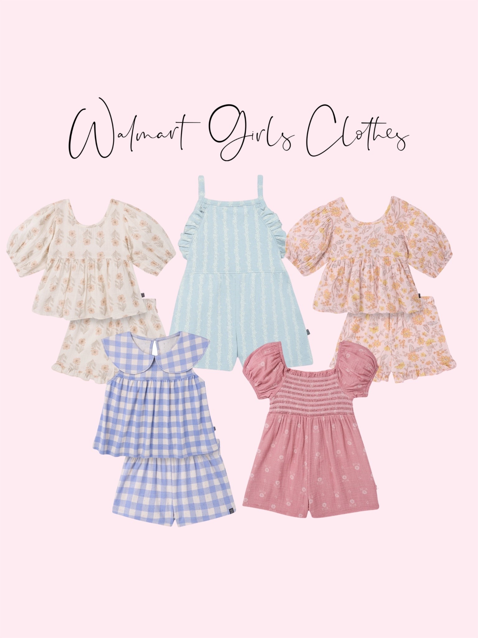 Walmart outfits for toddlers. Little girl clothes from Walmart. School clothes, play clothes cute and affordable 

#LTKKids #LTKootd #LTKBaby