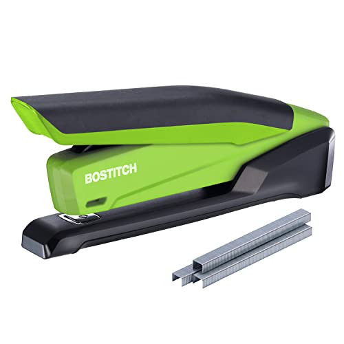 Bostitch Office InPower Spring-Powered Desktop Stapler, 20 Sheet Capacity, One Finger Stapling, I... | Amazon (US)