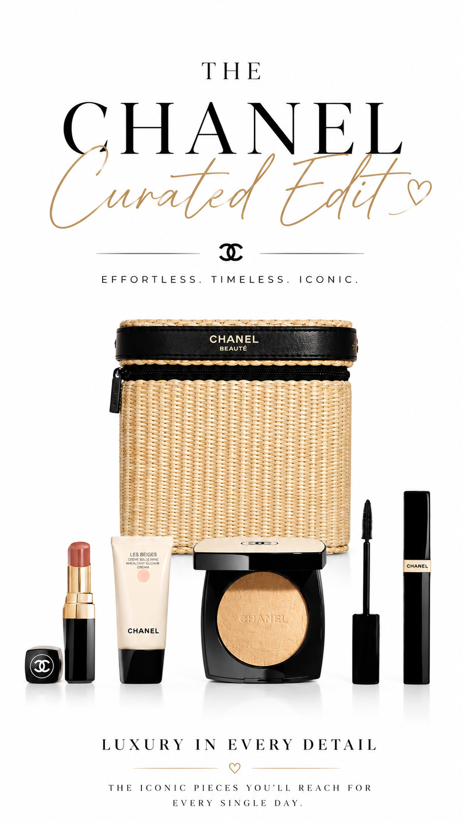 Luxury in every detail ✨🤍
My curated Chanel edit featuring timeless beauty essentials and iconic pieces that elevate every routine. Classic, sophisticated, and always worth reaching for.

#ChanelBeauty #LuxuryBeauty #ChanelEdit #BeautyFavorites #LTKBeauty #LuxuryLifestyle #TimelessStyle 

 #LTKSeasonal #LTKU #LTKSaleAlert