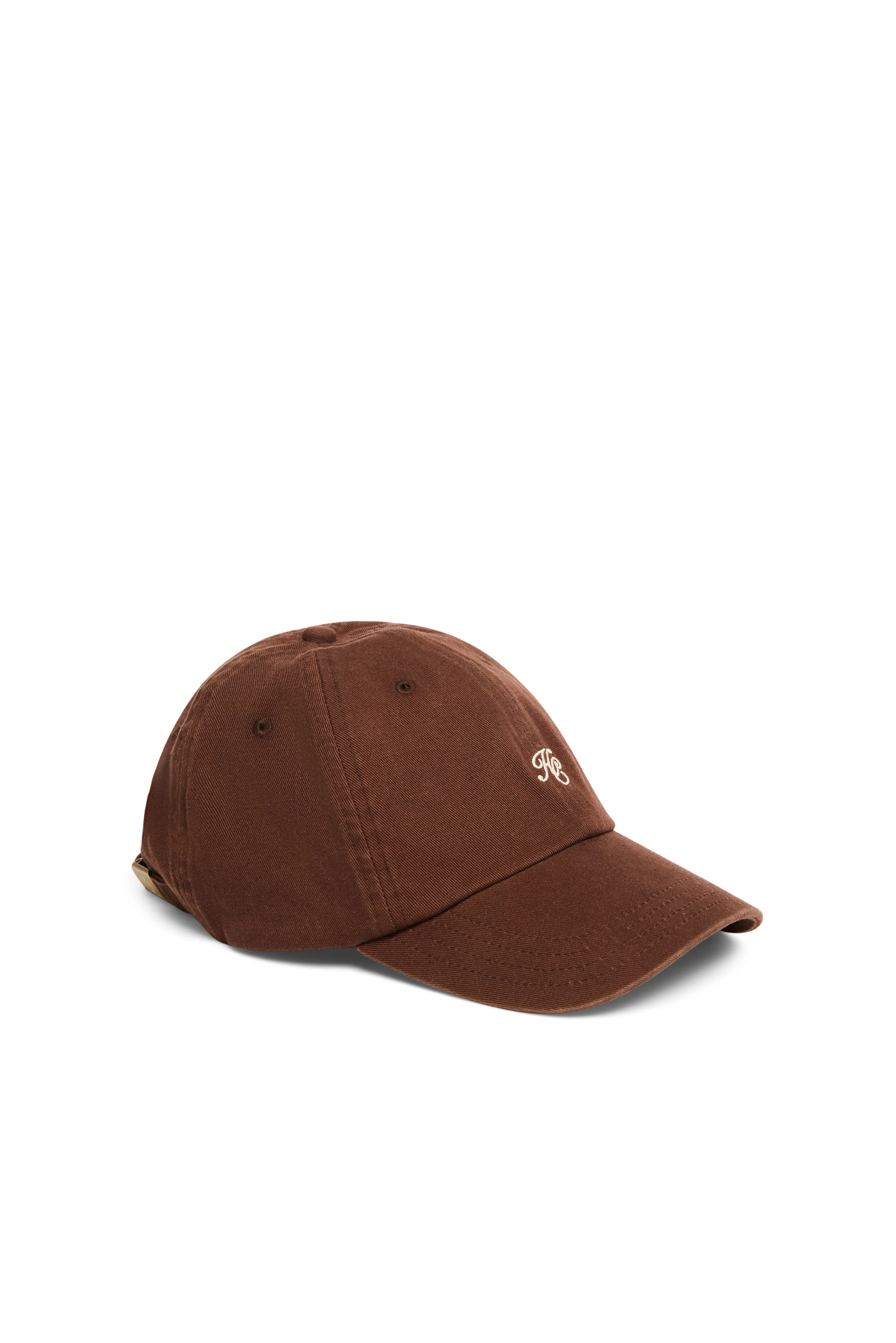 Monogram Cap (Chestnut Ecru) | Holland Cooper