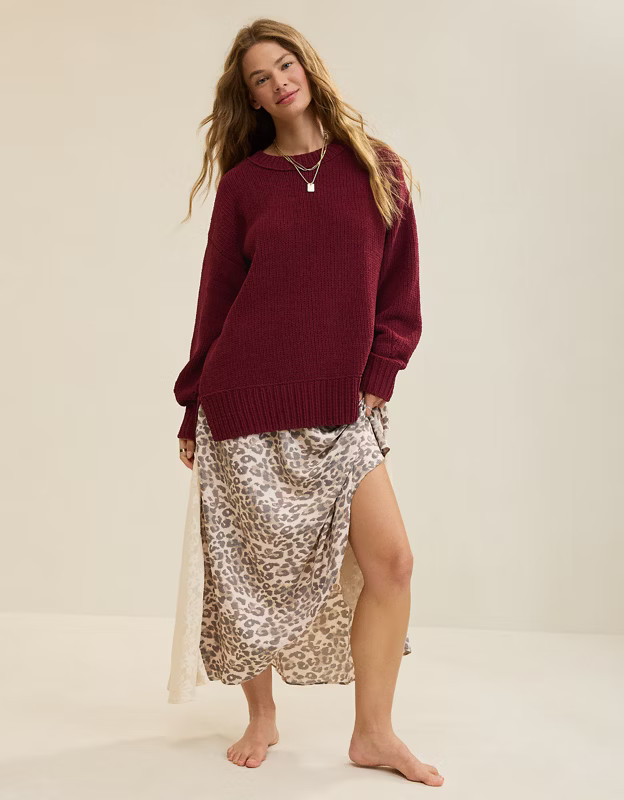 Aerie Like Candy Crew Sweater | Aerie